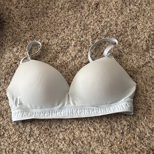 PINK Victoria's Secret Light blue Bra